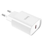 Carregador de Telemovel Hoco USB C PD 20W N14 Branco - Image 5