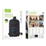 Caixa de som Bluetooth 8W 3h em formato de mochila 6L Hoco HC42 preta - Image 9