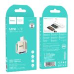 Adaptador OTG Hoco 3A UA31C USB-C para USB-A Cinza - Image 2