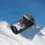 Câmera esportiva Hoco 1,47" IPS 2K/15fps Wi-Fi DV105 preta - Image 8