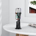 Suporte HOCO com rotação de 360 graus e rastreamento facial automático K26 preto - Image 5