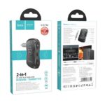 Transmissor Bluetooth para carro Hoco Jack 3.5 mm E73 PRO - Preto - Image 2