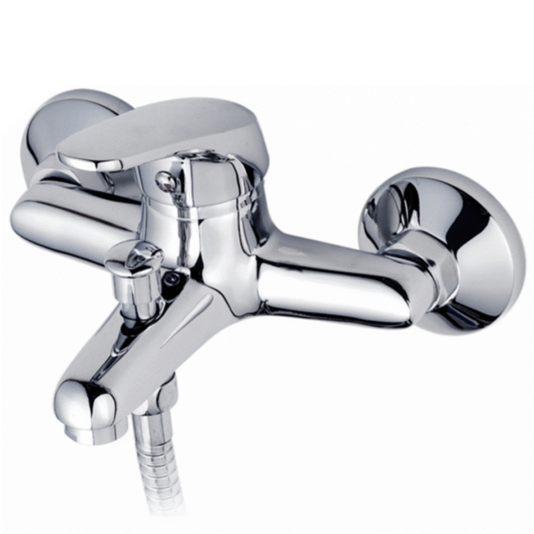Torneira para Banheira em Latão – Monocomando Cromada