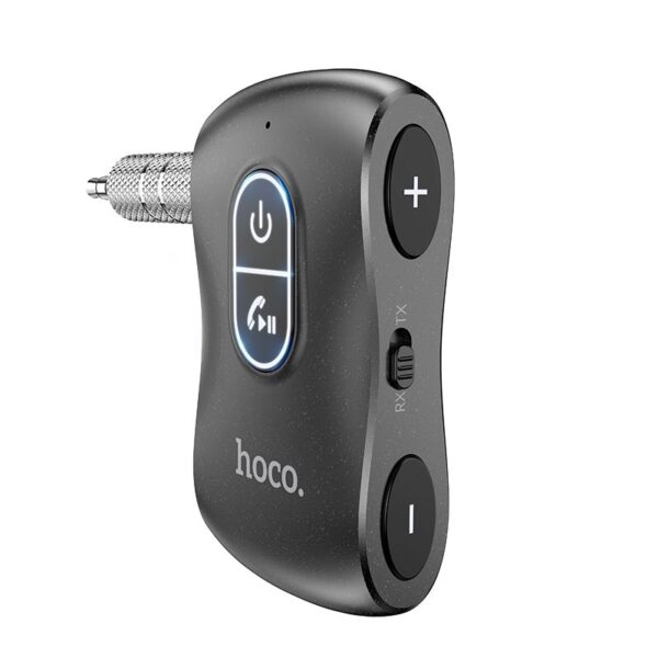 Transmissor Bluetooth para carro Hoco Jack 3.5 mm E73 PRO - Preto