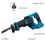 Serra Sabre 18V Compatível Makita – Potente, Robusta e Versátil - Image 4