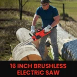 Motoserra 16" 2000W , Podador de Jardim - Azul - Image 8