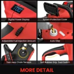 Motoserra 16" 2000W , Podador de Jardim - Azul - Image 5