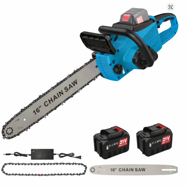 Motoserra 16" 2000W , Podador de Jardim - Azul