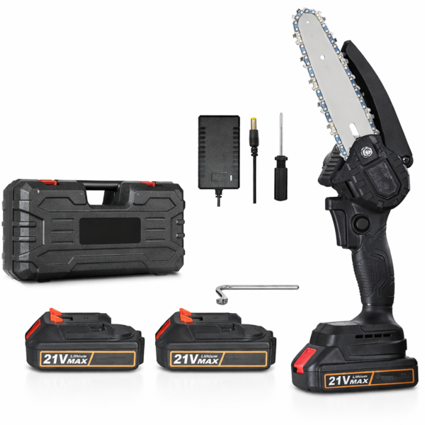 Mini Serra Podadora 6” com 2 Baterias 2.0Ah (Padrão Makita)