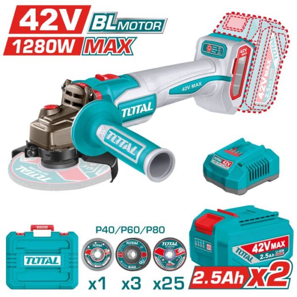 Rebarbadora Brushless a Bateria 42V - Total