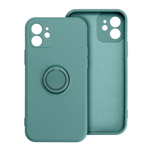 Capa de anel de silicone p/ iPhone 17 Pro Max - Verde