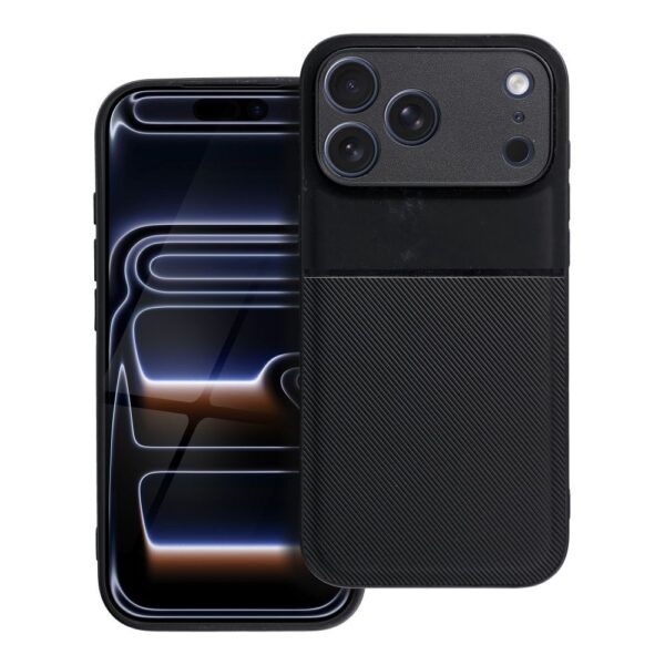 Capa NOBLE para IPHONE 17 Pro Max - Preta