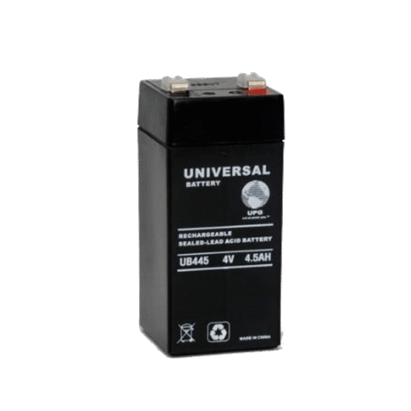 Bateria recarregável de chumbo-ácido selada , 4 V, capacidade de 4,5 Ah NEW Pmony