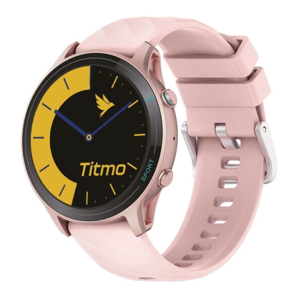 Smartwatch TITMO O-100 (TFT, chamada Bluetooth) Rosa