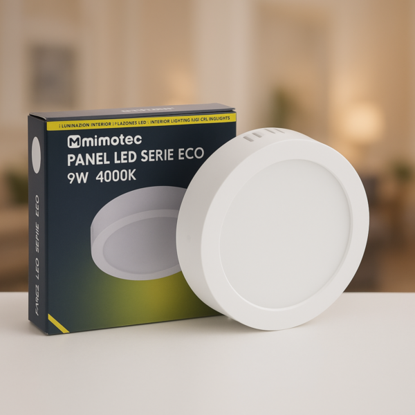 Painel de Superficie Serie Eco Circular 15W - 6500K