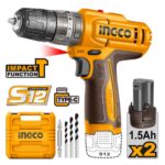 Aparafusadora Bateria Lítio 12V  CIDLI12202E INGCO