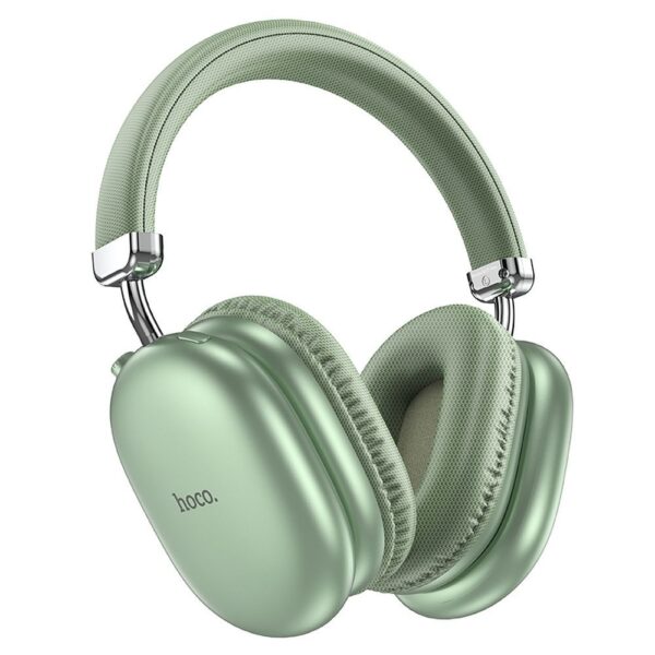 Fones de ouvido supra-auriculares sem fio Hoco W35 Max - Verde