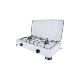 Fogão de Gás AKHUO Esmaltada Branca 2 Fogos