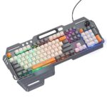 Teclado com fio QWERTY Hoco Gaming DI98 preto