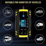 Carregador de Baterias Inteligente 8A 12V/24V Q-DP9921 - Andowl - Image 6