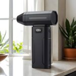 Mini Soprador Portátil Turbo Recarregável com Display Digital