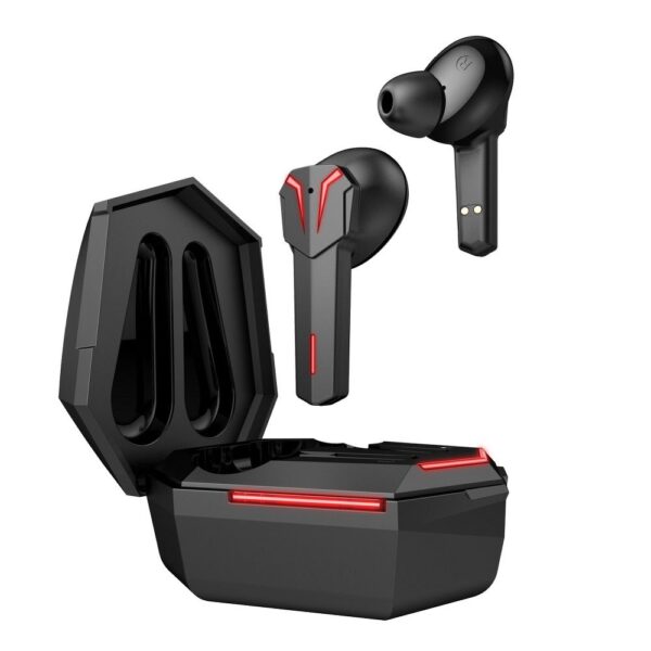 Fones de ouvido sem fio Art Gaming TWS + base de carregamento USB-C AP-TW-G10 - Pretos