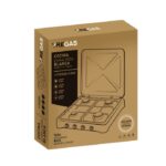 Fogão de Gás AKHUO Esmaltada Branca 4 Fogos - Image 2