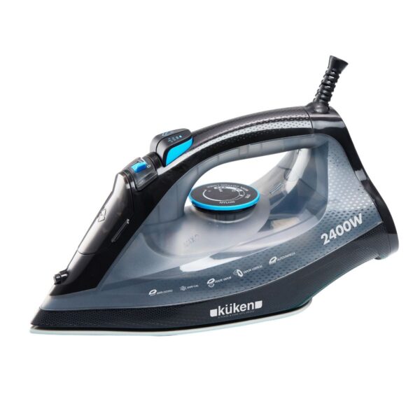Ferro a Vapor KÜKEN 2400W – Potência e Deslizamento Perfeito