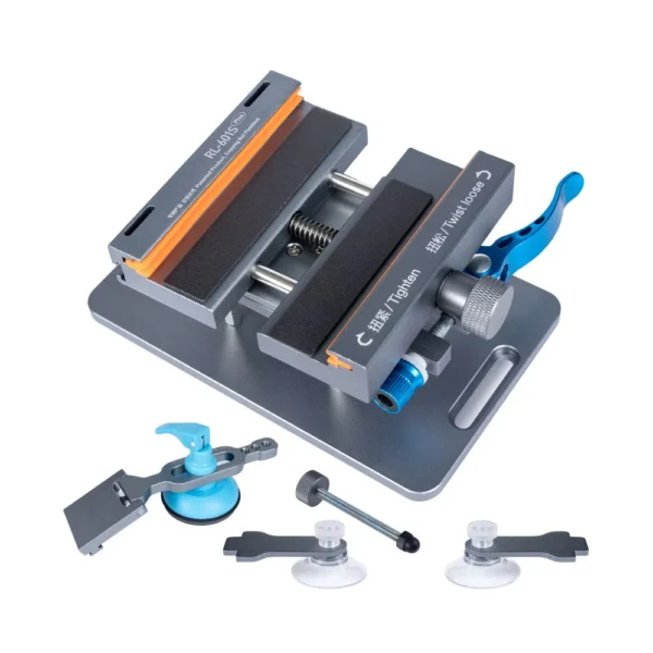 RELIFE RL-601S Plus – Suporte Rotativo Multifuncional para Reparação de Ecrãs