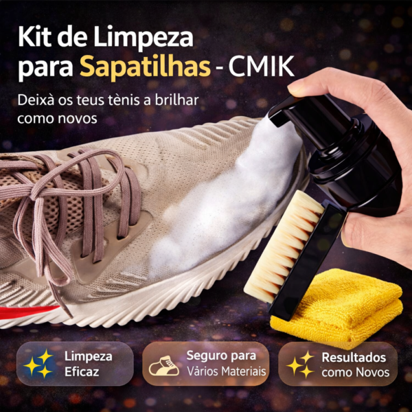 Kit de Limpeza para Sapatilhas - CMIK