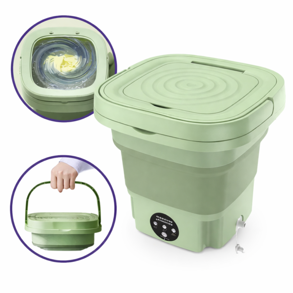 Mini Máquina de Lavar Portátil 9L