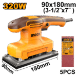 Lixadora Elétrica para Madeira 320W – FS3216 - Ingco - Image 2