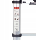 Escada Teslescopica  5m 15 Degraus 150kg + Establizador - Image 2