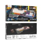 Teclado com fio QWERTY Hoco Gaming DI98 preto - Image 5