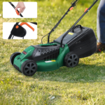 Cortador de Relva Elétrico leve e potente para cortar grama com cesto grande de 30L, 1600W e 32cm. - Image 10
