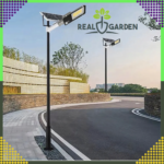 Luminária solar de jardim com poste, potente, 200W, painel de LED para rua, 247 LEDs. - Image 9