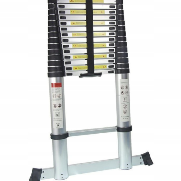 Escada Teslescopica  5m 15 Degraus 150kg + Establizador