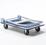 Carrinho de Transporte de Armazém com Plataforma Dobravél , Resistente, 300KG, Manual - Image 5