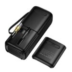 Compressor de Ar Sem Fio para carro Hoco 4000mAh ZP18 Preto - Image 6