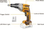 Aparafusadora 20V brushless 30Nm Gesso Cartonado CDSLI20428 IngCo - Image 2