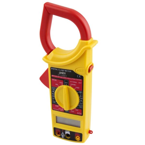 multimétro Digital 250V ONLEX Com pinças Amperimétricas