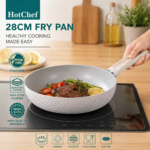 Frigideira HotChef 28cm – Antiaderente Premium - Rosa