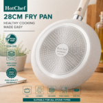 Frigideira HotChef 28cm – Antiaderente Premium - Rosa - Image 2