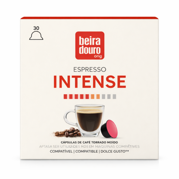 Cápsulas compatíveis com Nescafé® Dolce Gusto® Intense Beira Douro ( 30 capsulas )