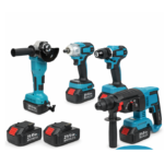 KIT COMPLETO 4 EM 1 – FERRAMENTAS ELÉTRICAS 21V (BRUSHLESS)