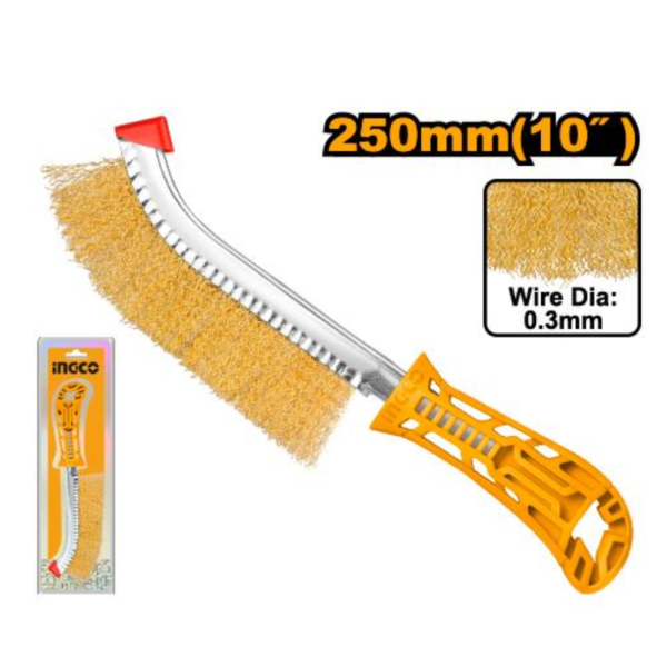 Escova de Arame INGCO 10" (250mm)  HWB02250