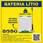 Pulverizador a Bateria de Lítio 16 Litros - Image 2