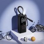 Compressor de Ar Sem Fio para carro Hoco 4000mAh ZP18 Preto - Image 3