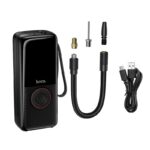 Compressor de Ar Sem Fio para carro Hoco 4000mAh ZP18 Preto - Image 5