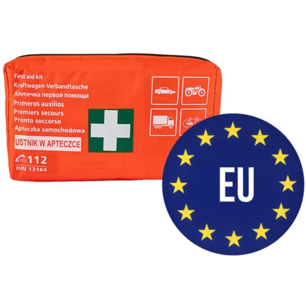 Kit de primeiros socorros para carro DIN 13164:2022 Bremher
